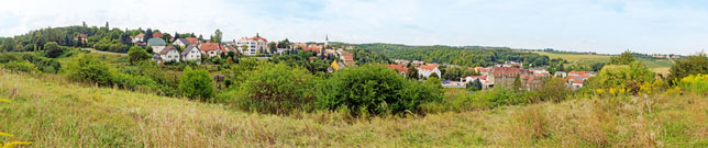 Panorama Stadt Dohna