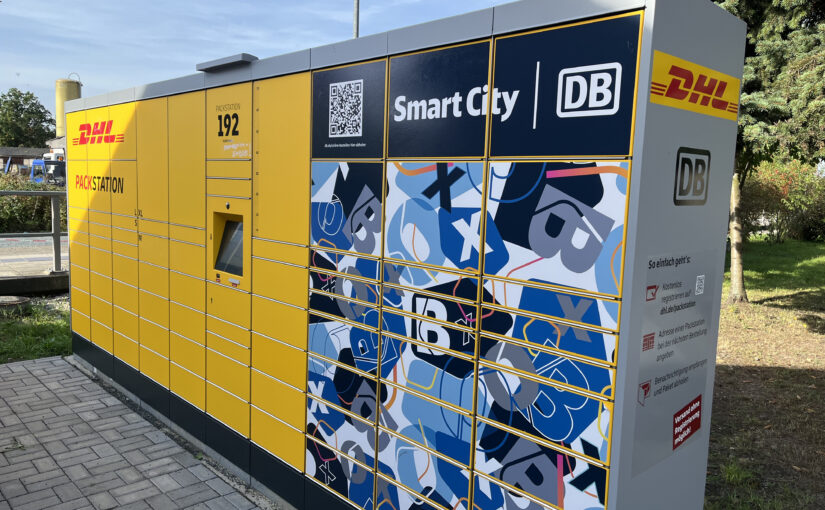 Paket- und Poststation in Dohna aktiviert und aufgebaut!